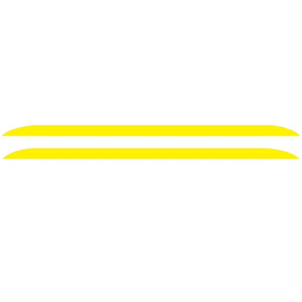 2PCS Fashion Racing Stripes Car Sticker for Kia Picanto Morning Creative Side Skirts Vinyl Decals Decorative Door Decal