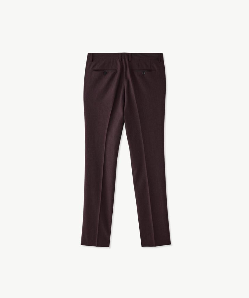 STCO Tw Solid Suit Pants Wine (Classic Fit)_Sslxa64Csa