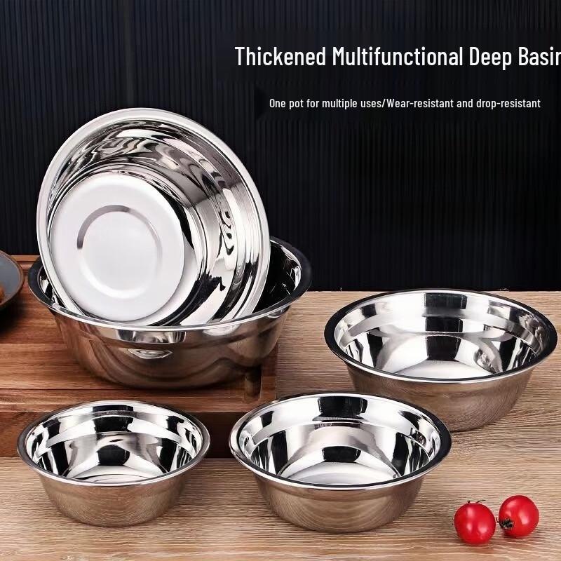 Kang Fu Tao Stainless Steel Kitchen Mixing Bowl