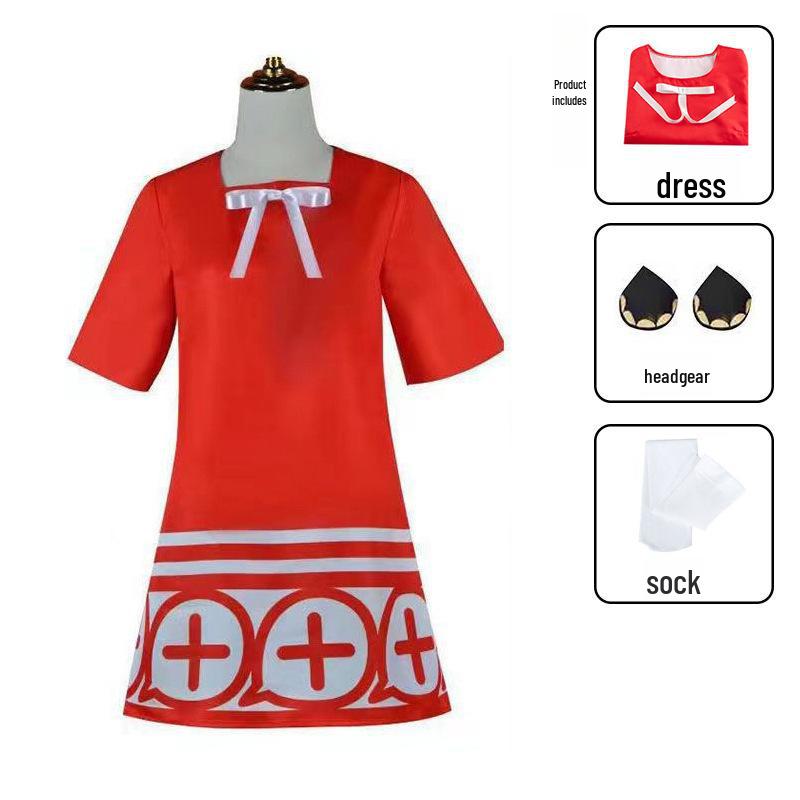 Round Spy Playhouse Anya Cosplay Dress Skirt - Eden Academy Anime Costume