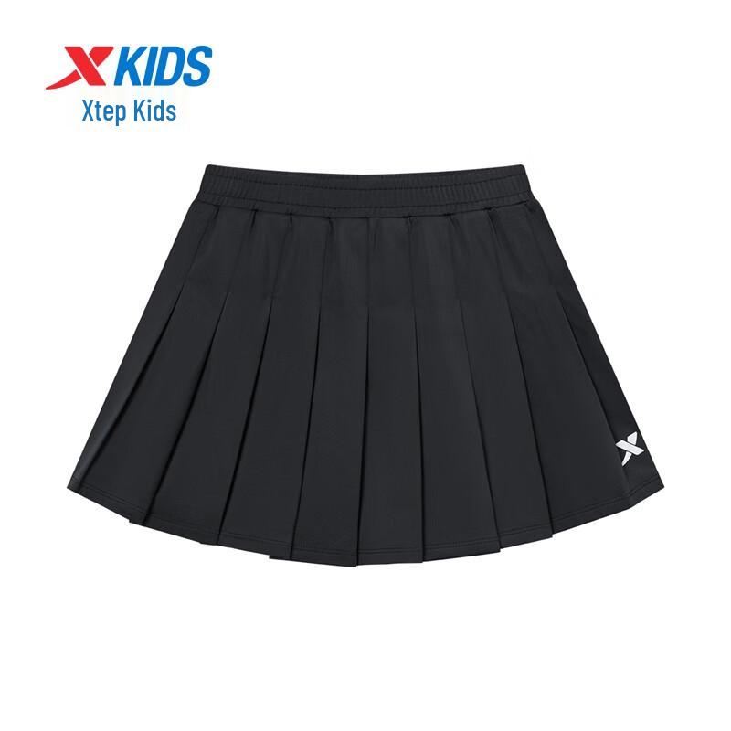 Xtep Girls' Plush Pleated Skirt