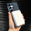 Luxury Matte Frameless Carbon Fibre Wireless Charging Magnetic For Magsafe Case For Samsung Galaxy S25 S24 S23 Plus Ultra Cover