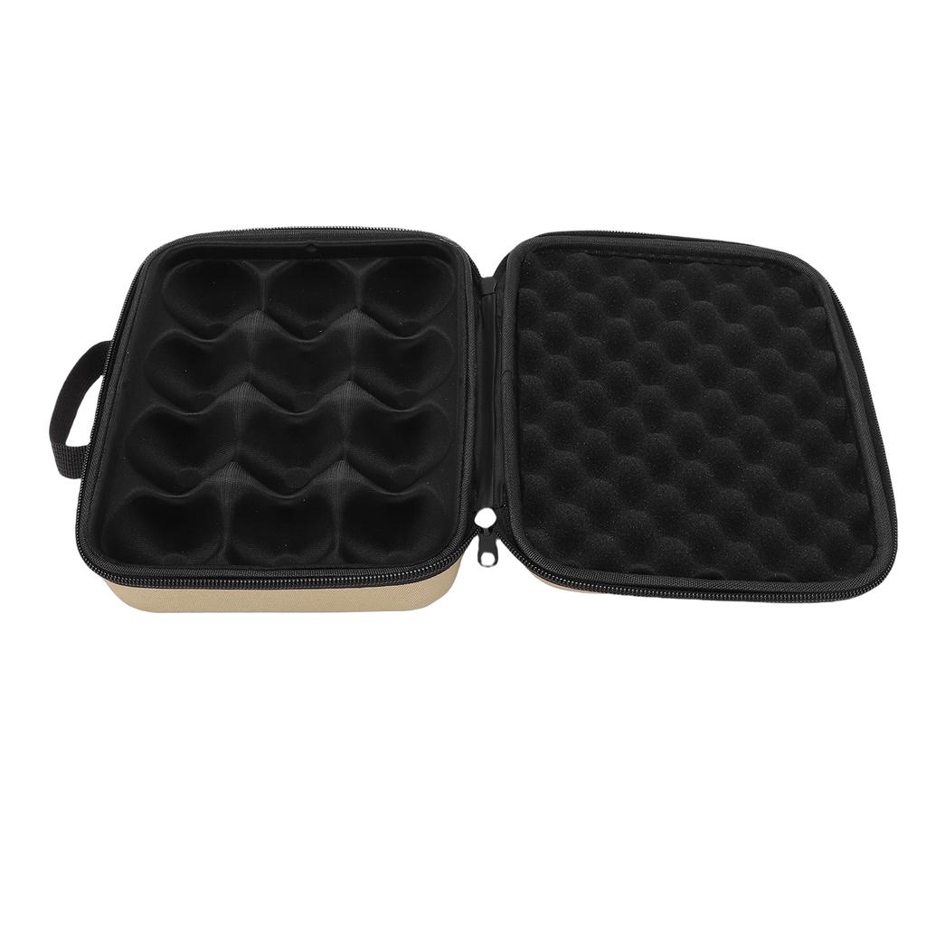 12 Grid Outdoor Egg Container Portable Shockproof Egg Carrier with Carry Handle for Party Picnic Travel