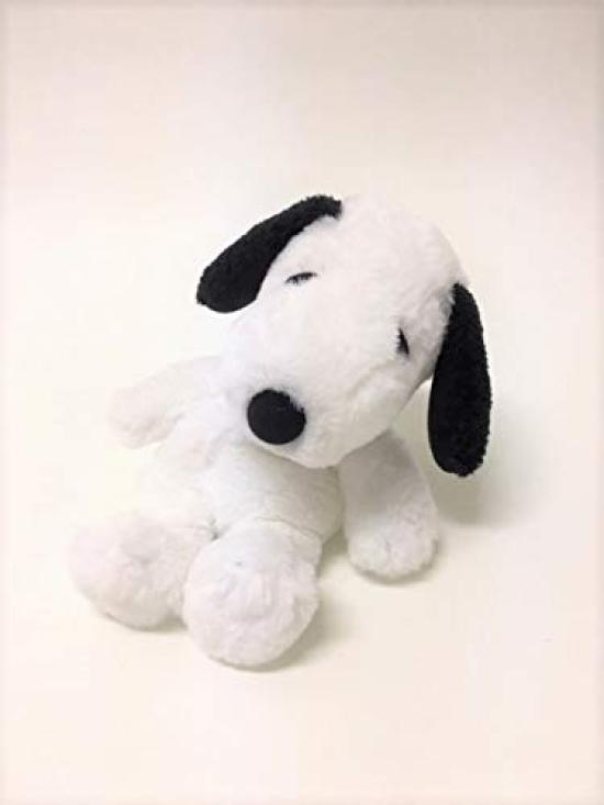 Nakajima Corporation PEANUTS FUWAKUTA SN Black White H14 X W13 X D13cm SNOOPY 135230-19