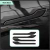Car Protector Sticker Door Handle Wrap Cover Decorative Stickers 4Pcs/Set Anti-scratch For Tesla Model 3 Y 2021 ABS Worldmuma