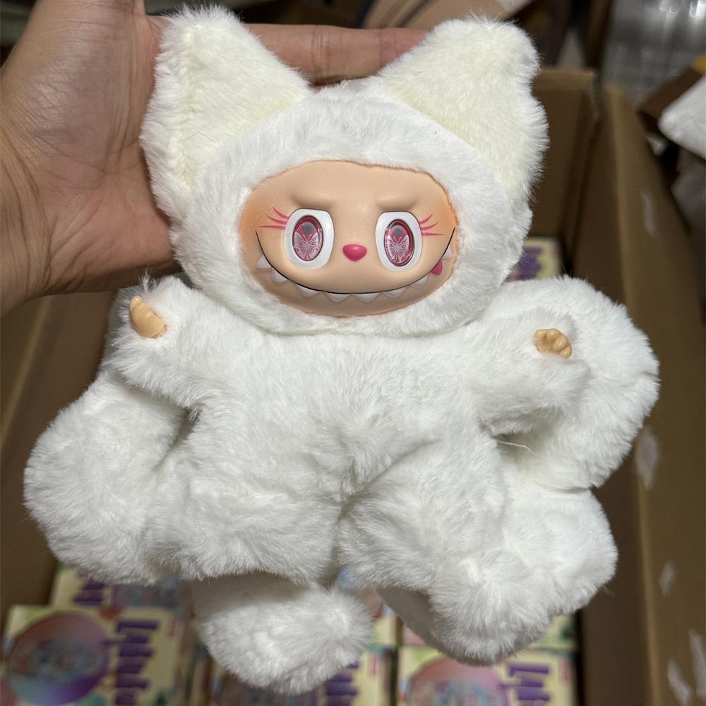 La Bu Nine-tailed Fox Vinyl Face Doll Children'S Toy Festival Birthday Gift Desk Collection Decoration