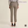 OLIVIALAUREN Straight Fit Check Pants_Vocdlxs1231