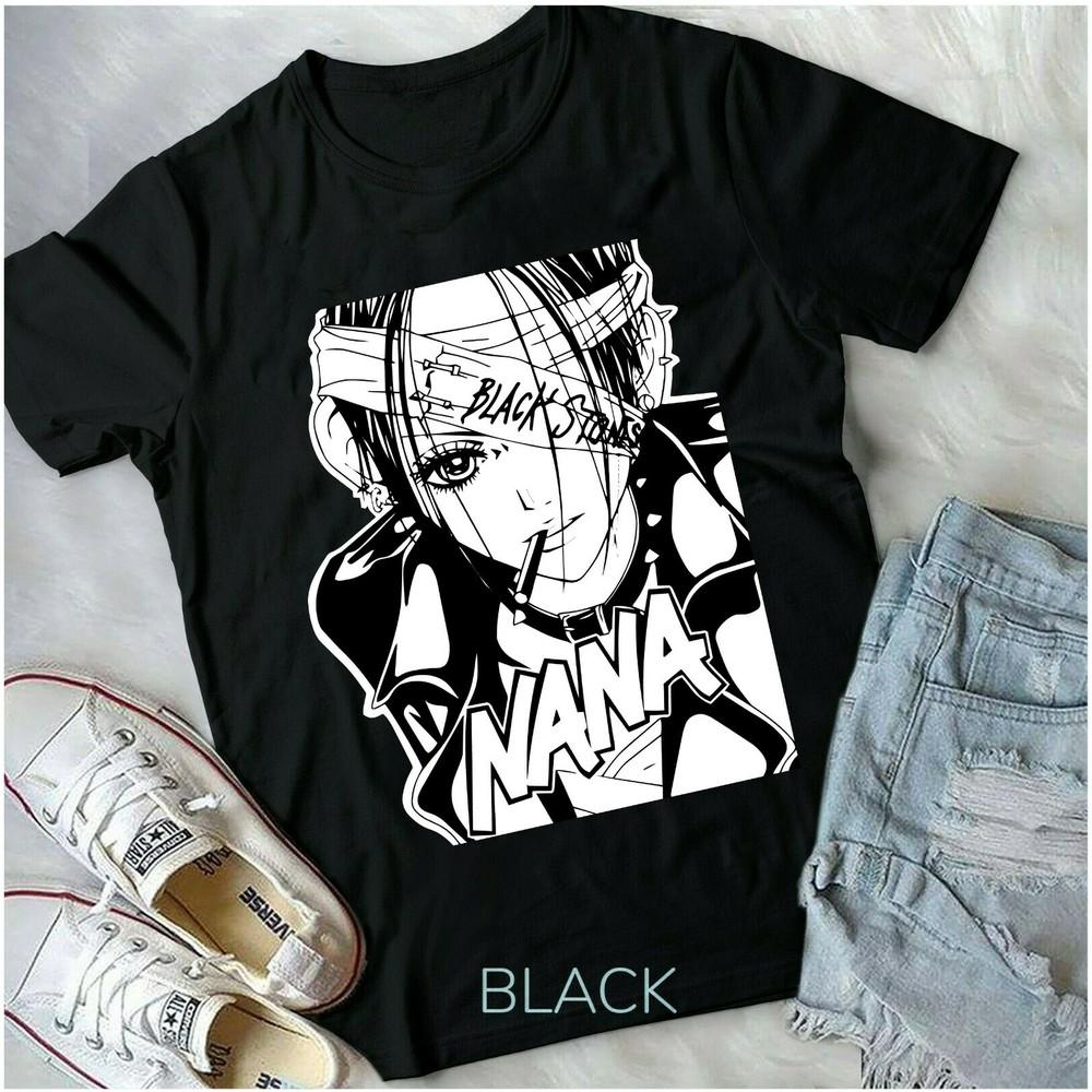 

Nana Shin,black stones brown and black anime Japan new graphic Unisex T-Shirt L