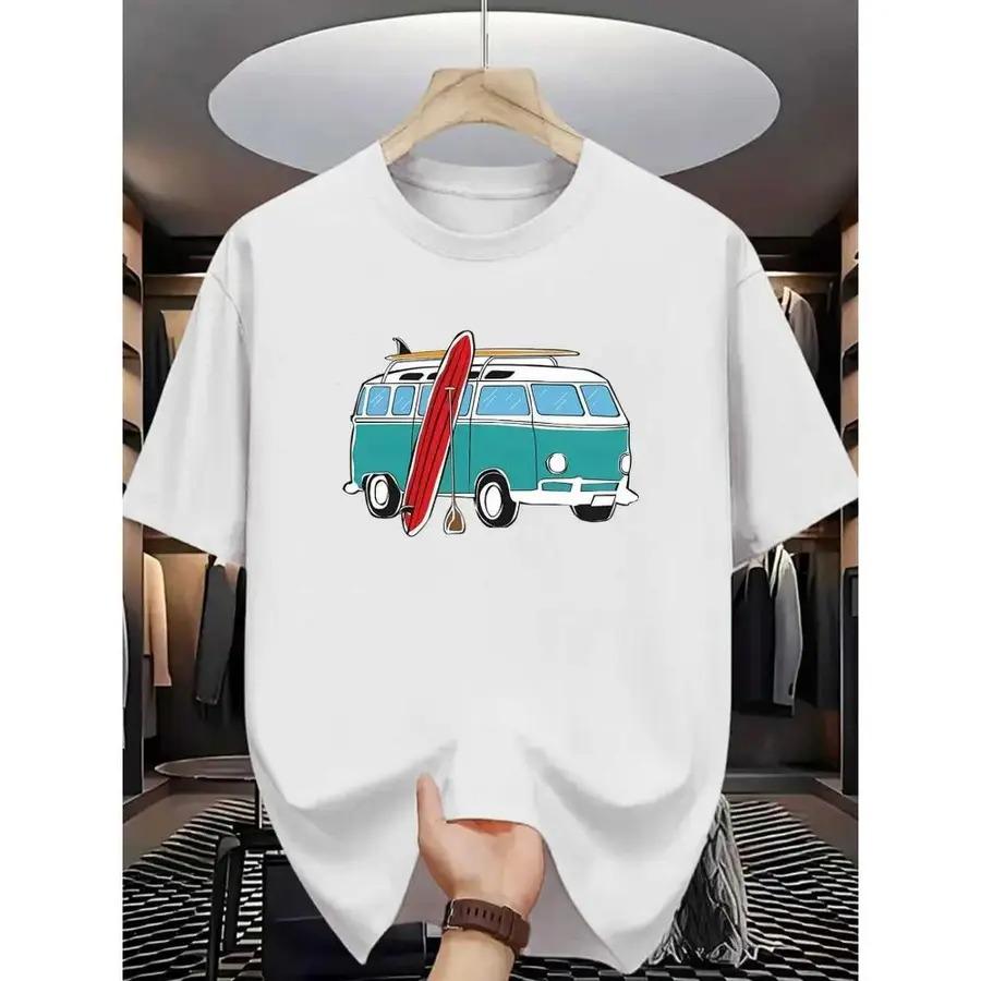 

kunxia-Men S Casual Sports Fashion Short-Sleeve Shirt for Fitness And Outdoor Activities Featuring Trendy 2D Print Designs. It S