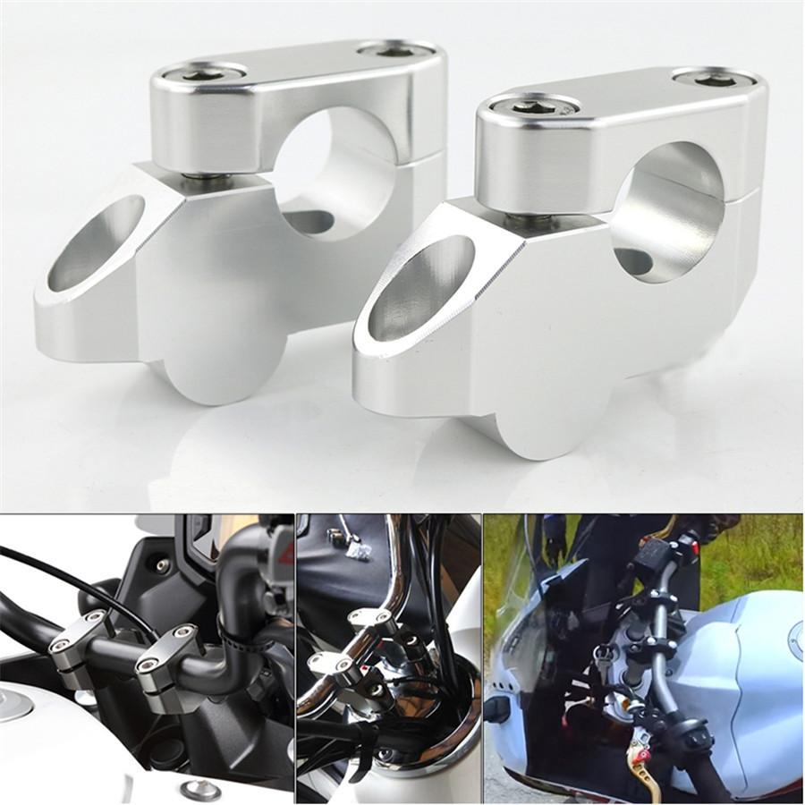 For Honda CBF1000 CBF500 CBF600 CBX650 CB1000R CB1000 CB1300 NC700S NC750S NC750 Mount Extension Back Moved Up Handlebar Risers