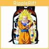 Mochila Escolar Dragon Ball para Meninos Com Design Leve e Estampa de Desenho Animado Para Uso Escolar