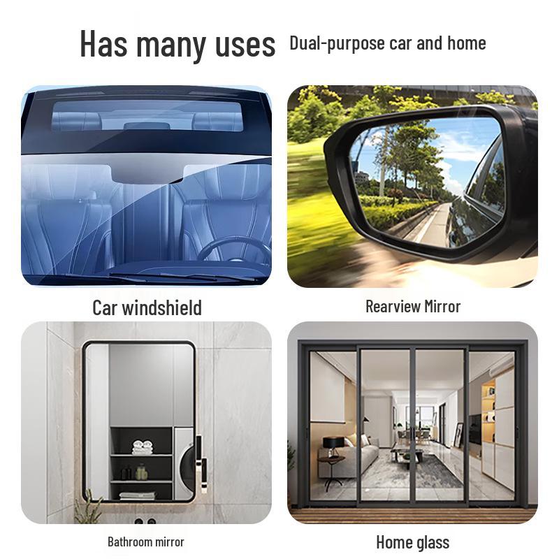 Powerful Windshield Oil Film Remover and Rainproof Foam Cleaner