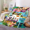 Custom Name Family Guy Adventure Flannel Blanket for Super Soft Cute Comfort Blanket for Travel Bedding Couch Sofa Blanket