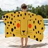 Nordic Cute Tiger Expression Towel Shower Sauna Travel Spa Quick Dry Gym Accessories Soft Large Beach Towels