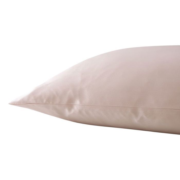 Taie d'oreiller "Silk" Soie de mûrier Coton pur - Silk Champagne - 50 x 70 cm