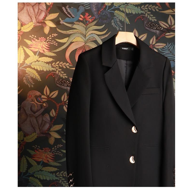 Women's Blazers, Fashionable Spring and Autumn Clothes, Casual Design, Niche Suit Tops