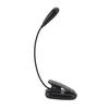 LEDowa lampka do czytania z ładowaniem USB, ochrona oczu, temp. 360 stopni, klips do książki, do akademika, sypialni