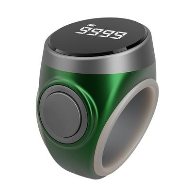 Smart Tasbih Zählwerk Digitaler Elektronischer Fingerringzähler Muslime Tasbeeh Zikr Ring Gebetszeit Vibrationserinnerung