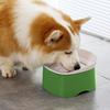 Floating Dog Water Bowl Heightened Dust Proof Splashing Proof Dog Water Feeder Pet Supplies