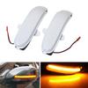 Per Mercedes Benz Classe C W203 S203 CL203 2001-2007 2 pezzi Lampeggiante Acqua Dinamico Indicatore LED Segnale di Svolta Luce Specchietto Laterale