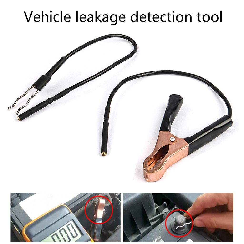 Car Parasitic Drain Tester Automotive Electrical System Diagnostic Tool for Current Battery Testing with U-shaped Clamp