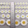 Creative Small Yellow Flower Embroidered Handmade Daisy Lace Trim DIY Craft Ribbon Sewing Supplies