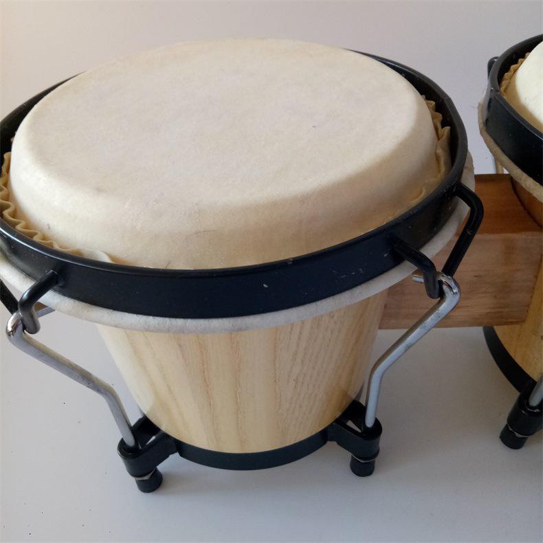 Adjustable Beginner Bongo Drum for Kindergarten Music Teaching