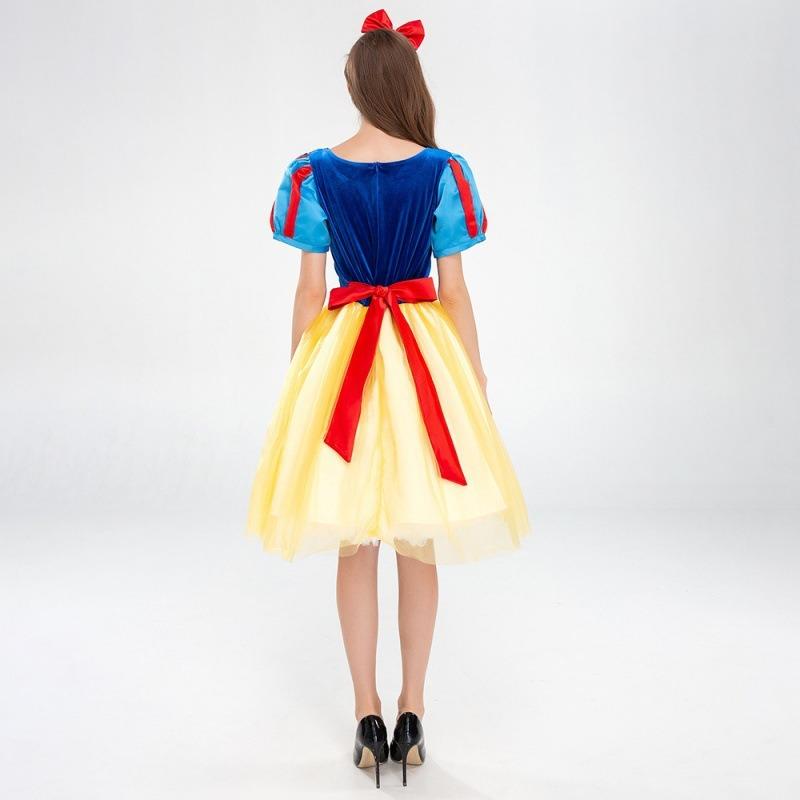 Halloween Costumes, Snow White Anime Cosplay Parent-child Costumes, Fairy Tale Shows Princess Dresses