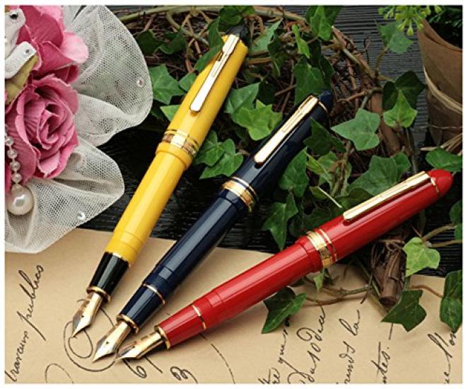 Platinum President Fountain Pen, Wine Red, Fine Nib, PTB-20000P#10-2