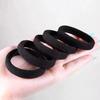100pcs High Elastic Hair Bands for Women Girls Black Basic Hair Tie Headband Simple Ponytail Holder Headwear Hair Accessories