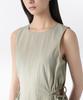 Musinsa Standard Woman Women'S Nylon Cutout Long Dress [Grayish Beige]