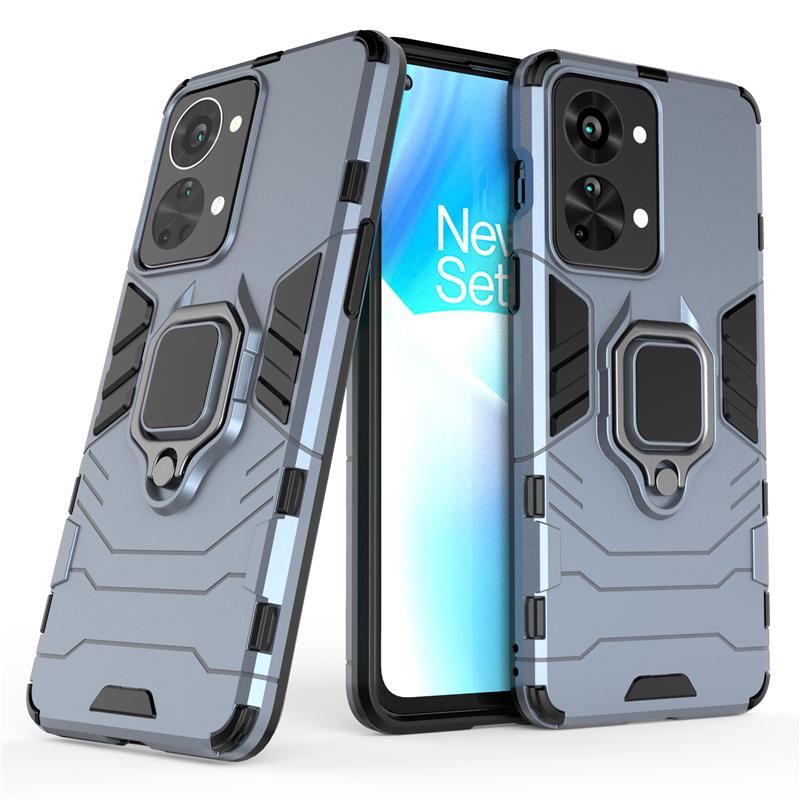 Holder Case For Oneplus Nord 2T 5G Cover For Oneplus Nord 2T 5G Capas PC Back Magnetic Armor Case For Oneplus Nord 2T 5G Fundas