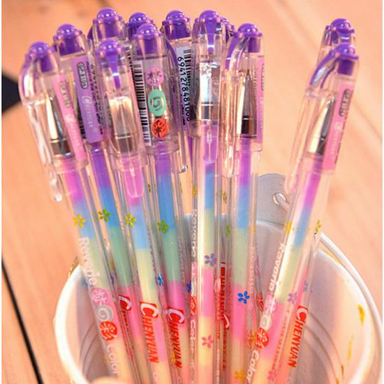 

Korean Style 6-Color Watercolor Gouache Pen Set for DIY Doodling & Handmade Photo Albums