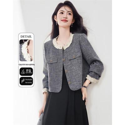 XinFeiYu Women's Petite French Style Short Jacket