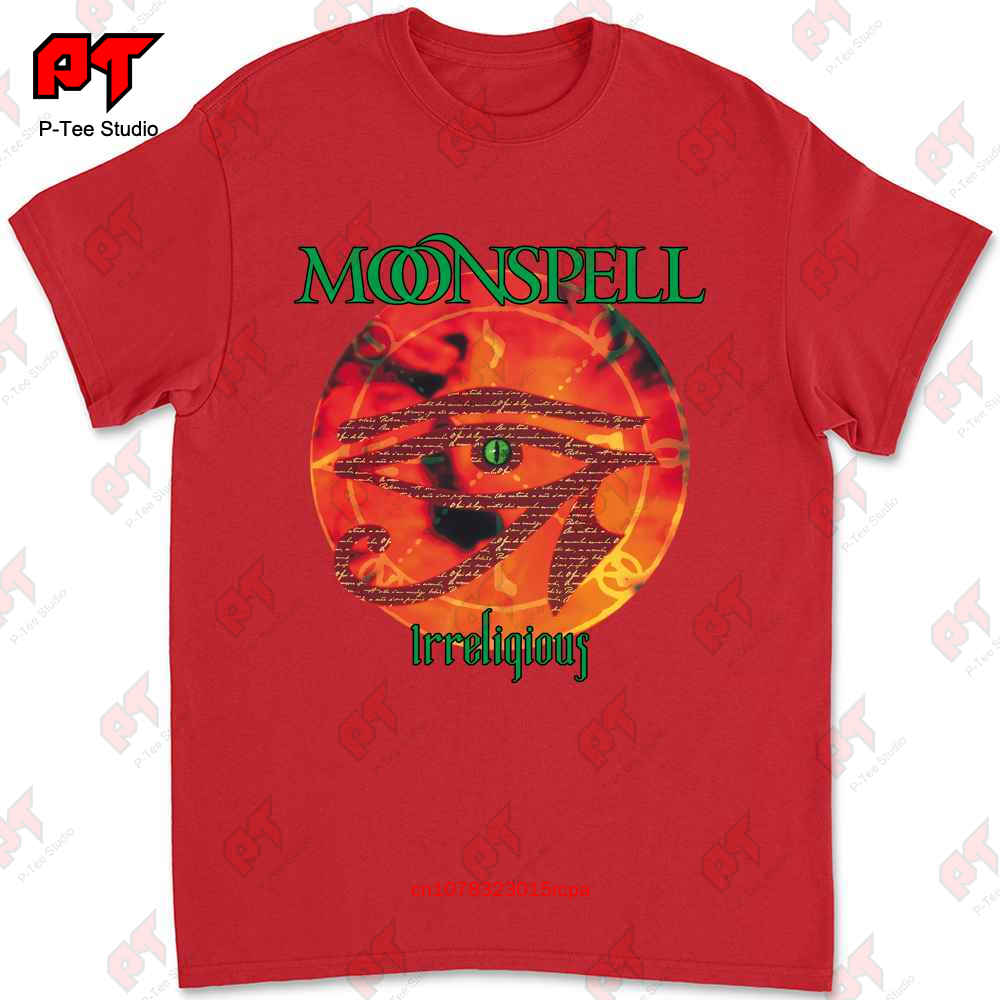 New Dtg Dtf T Shirt Moonspel Irreligious Under KZBJ S
