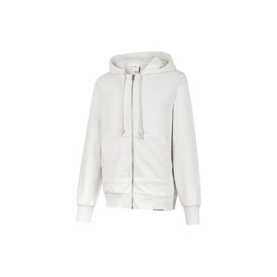 Nike Solid Color Logo Drawstring Hooded Knit Sports Jacket Men Jackets White DQ5817-030