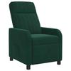 Recliner Dark Green Velvet (V)