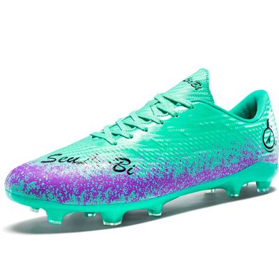 Chaussures de Football pour hommes, chaussettes montantes, bouche AG, ongles longs, compétition professionnelle, entraînement, chaussures de Football