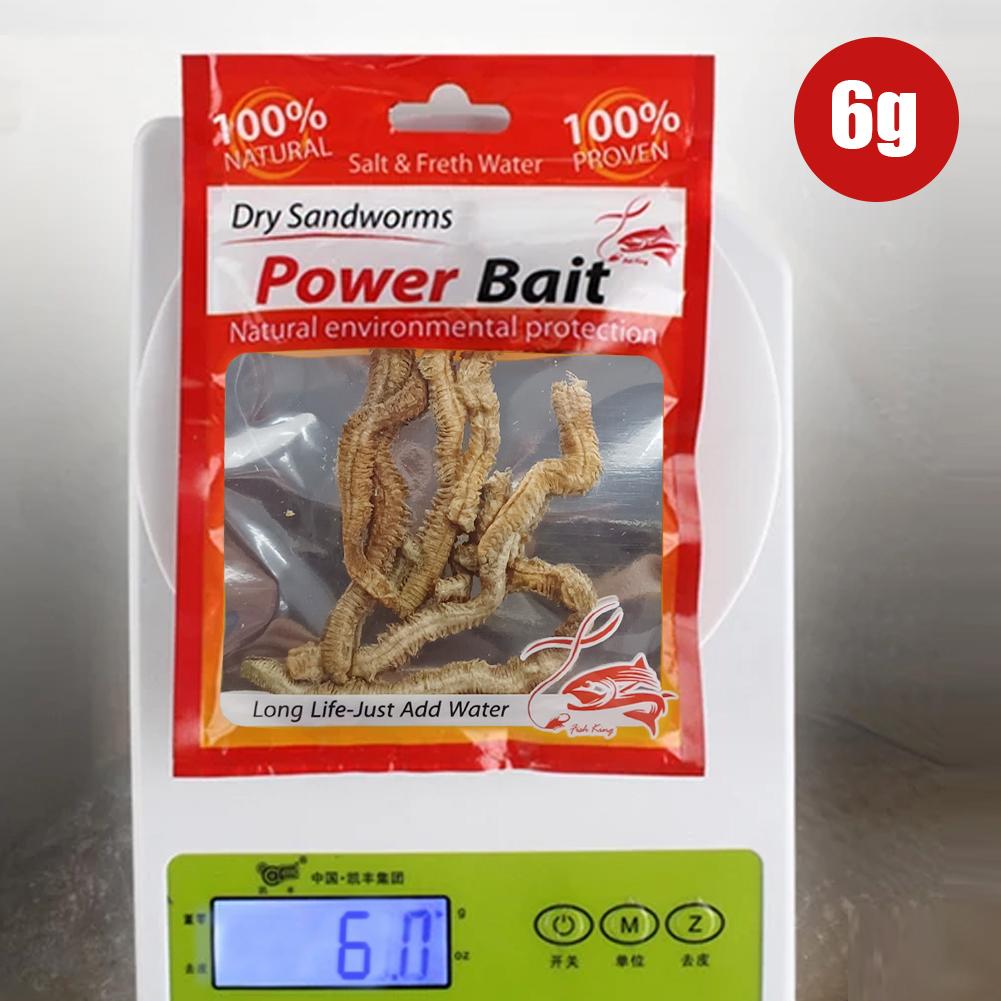 30-1Pcs Artificial Sea Worms Fishing Bait Lifelike Dry Lugworm Sandworms Saltwater Freshwater Soft Smell Fishing Lures Bait