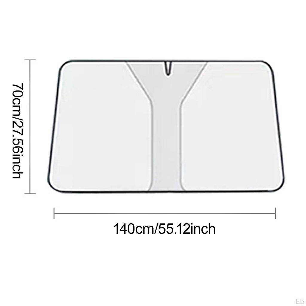 Car Wind Shade Keep Protection Portable Summer Double Circle Cover