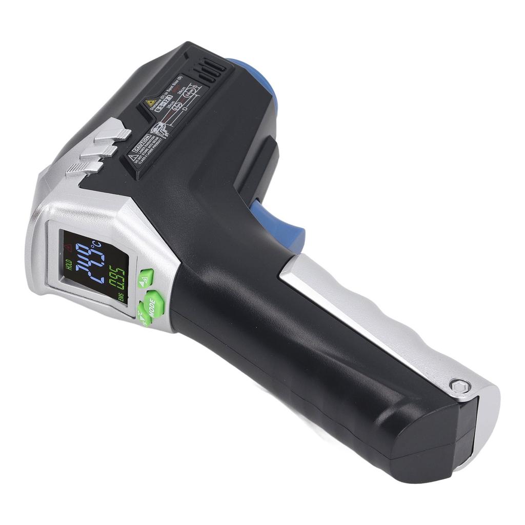 Infrared Thermometer LCD Screen Backlit Display Auto Shutdown Low Battery Indication Industrial