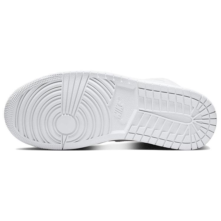 New JORDAN Air JORDAN Mid Triple White 2022 Women's DV0991-111