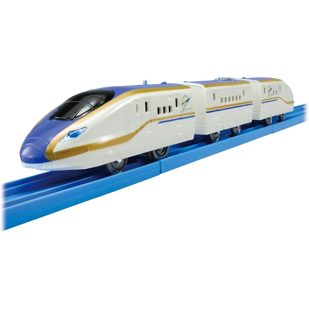 Takara Tomy Plarail S-05 E7 Shinkansen Train Toy with Lights for Ages 3 and Up