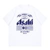 2025 Japan Asahi Beer T-shirt Summer Unisex Wear with American Retro Loose Casual Cotton Short-sleeved Clothes