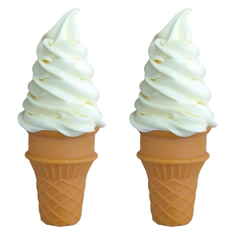 

Fresh Artificial Ice Cream Simulated 2 Pcs Fake Food Model For Home Kitchen Party Shop Display Samples