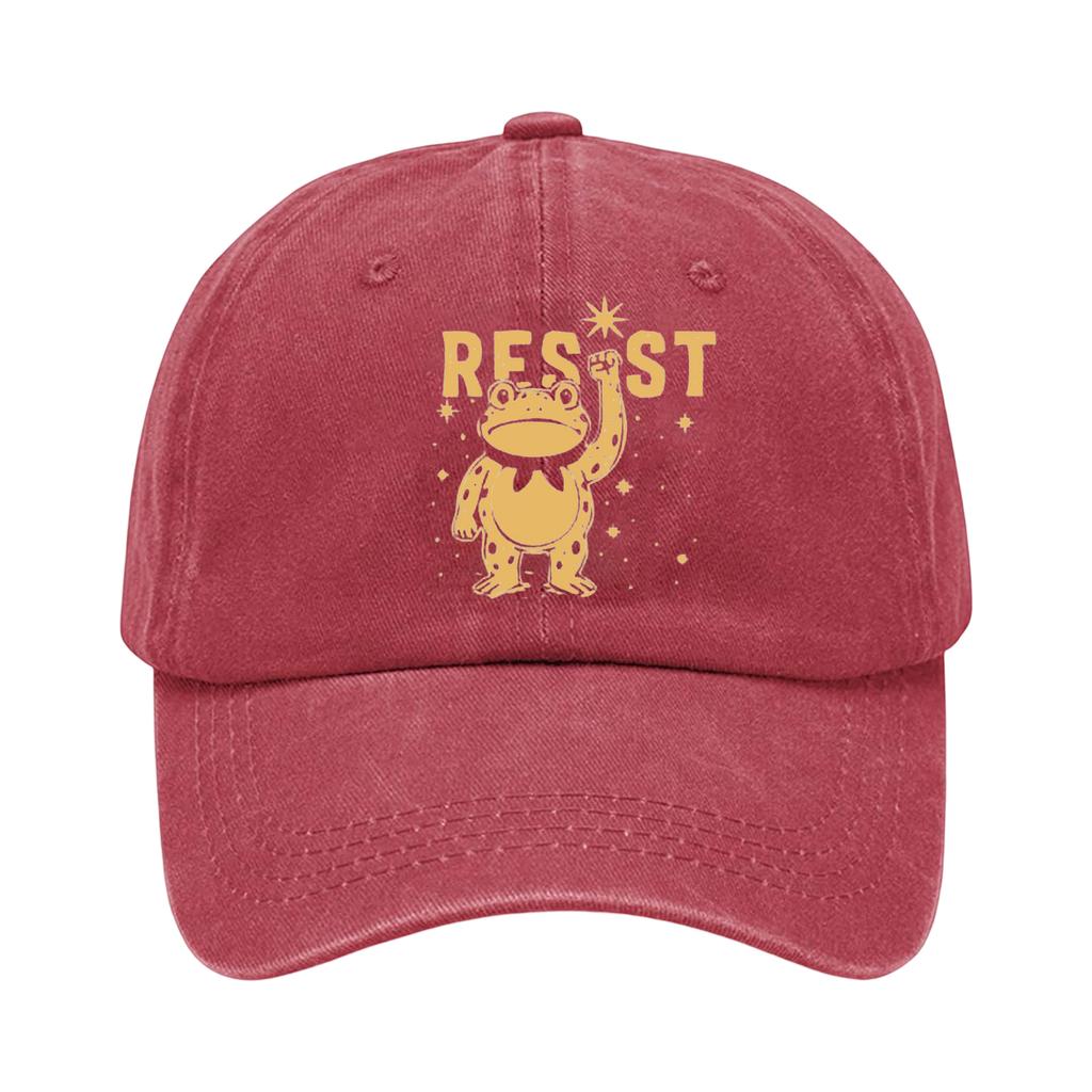 Baseball Cap With Retro , Cotton Washable Adjustable, A Gift For Friends