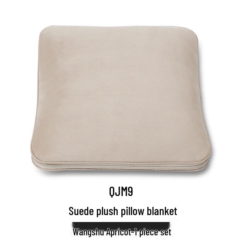 Multi-functional Suede Plush Pillow/Air Conditioning Blanket/Car Accessory