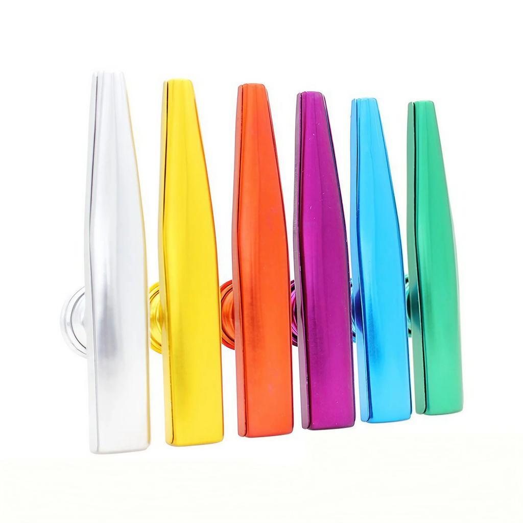 Professional Kazoo for Beginners Easy To Learn Musical Instrument for Guitar Ukulele Music Playing Brass Kazoo