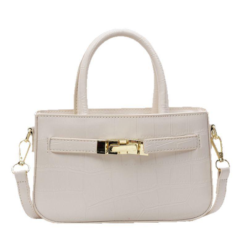 Handbag Women's New Fashion Solid Color Shoulder Messenger Bag