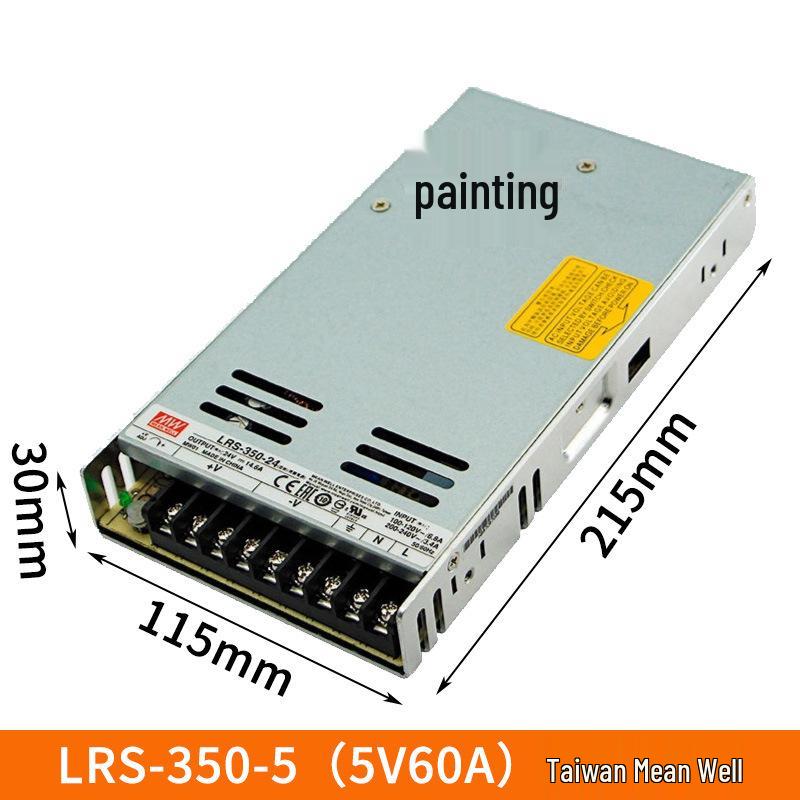 LRS Power Supply Transformer 220V to 24V/12V/5V DC, 50-600W.